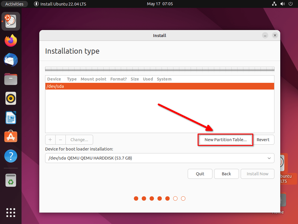 Installation Type